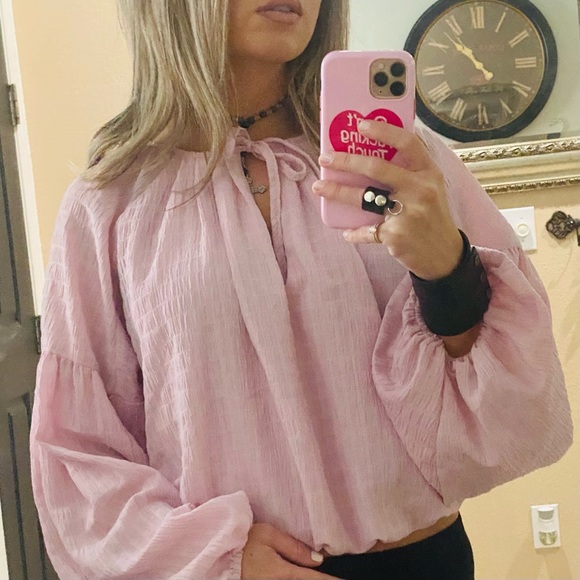 Tops - RARE Pink Blouse